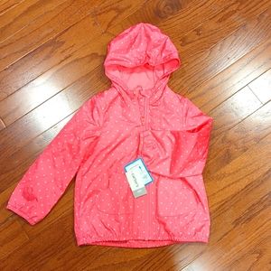 NEW w/ tags Carter's Kid Polka Dot Rain Jacket